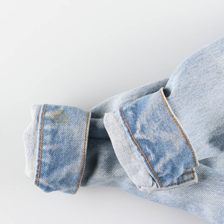 Vintage 1990'S Levi's 70506-0214 denim jacket, made in the USA, size S, men's size small cotton blue type Vintage Second Hand