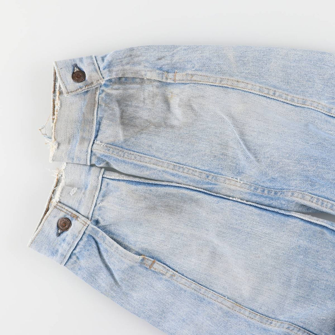 Vintage 80s-90'S Levi's denim jacket with care tag, made in the USA, size XL, men's cotton blue type Vintage Second Hand