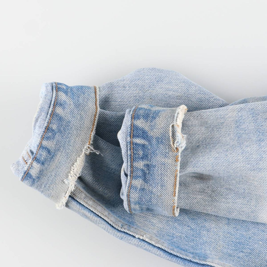 Vintage 80s-90'S Levi's denim jacket with care tag, made in the USA, size XL, men's cotton blue type Vintage Second Hand