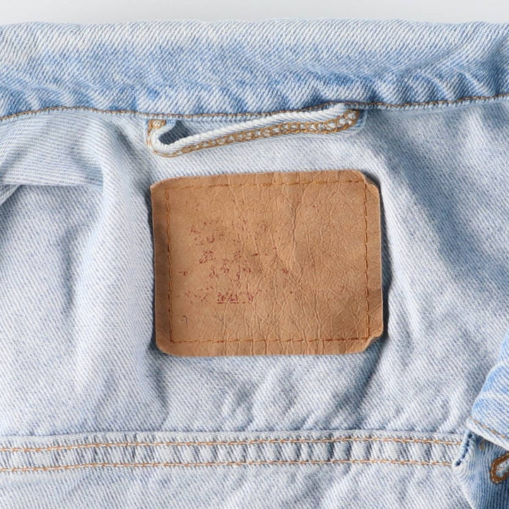90'S Levi's 70507-0334 denim jacket, denim jacket, made in USA, men's size M, vintage cotton blue type Vintage Second Hand