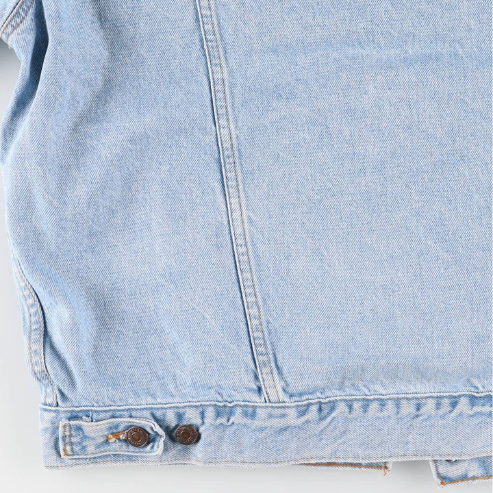 90'S Levi's 70507-0334 denim jacket, denim jacket, made in USA, men's size M, vintage cotton blue type Vintage Second Hand
