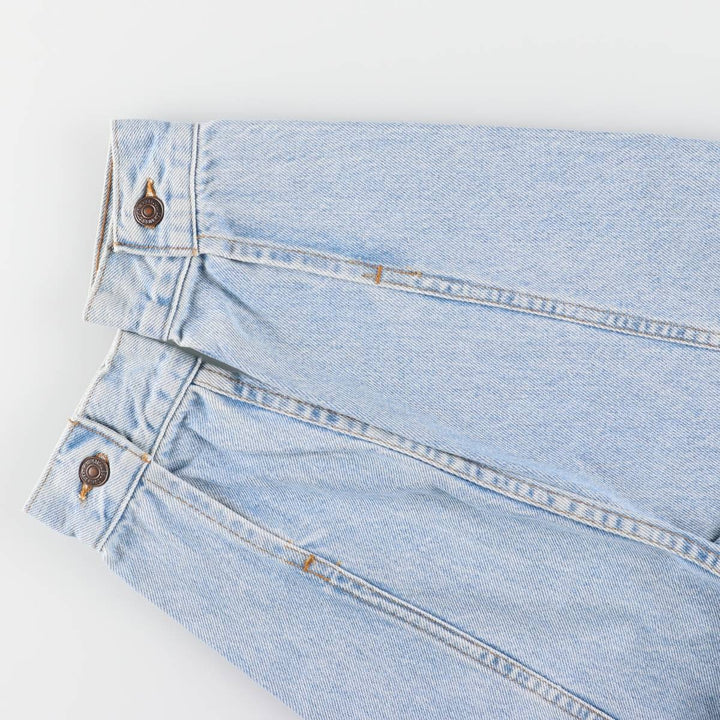 90'S Levi's 70507-0334 denim jacket, denim jacket, made in USA, men's size M, vintage cotton blue type Vintage Second Hand