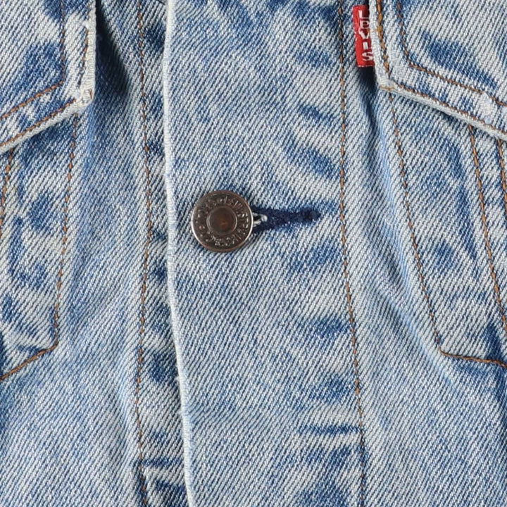 ~90'S Levi's denim jacket, denim jacket, made in the USA, men's size S, vintage cotton blue type Vintage Second Hand