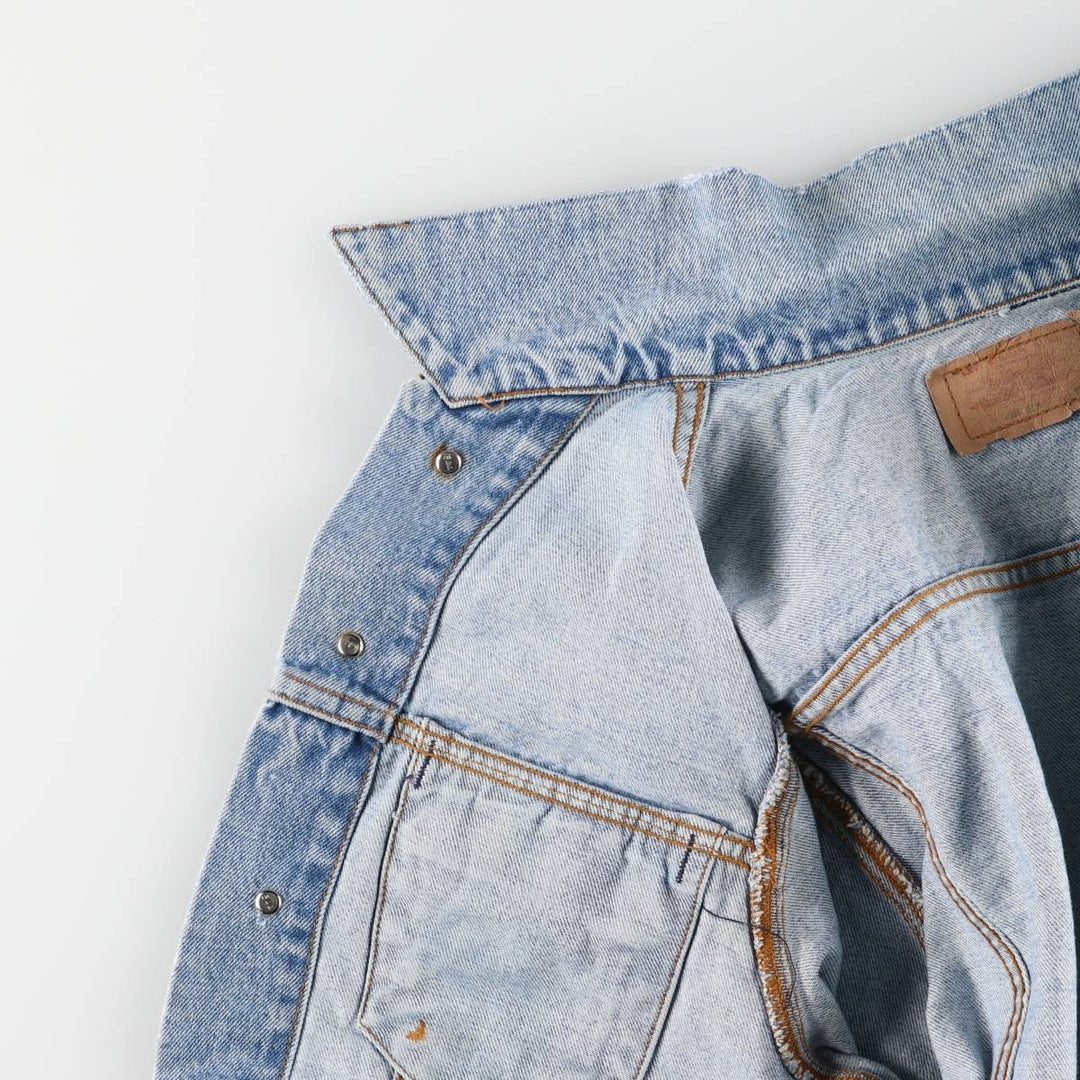 ~90'S Levi's denim jacket, denim jacket, made in the USA, men's size S, vintage cotton blue type Vintage Second Hand
