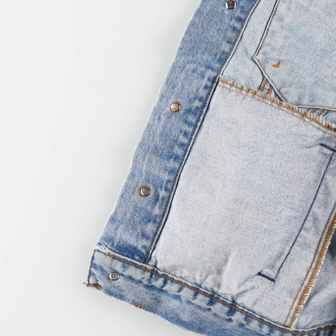 ~90'S Levi's denim jacket, denim jacket, made in the USA, men's size S, vintage cotton blue type Vintage Second Hand