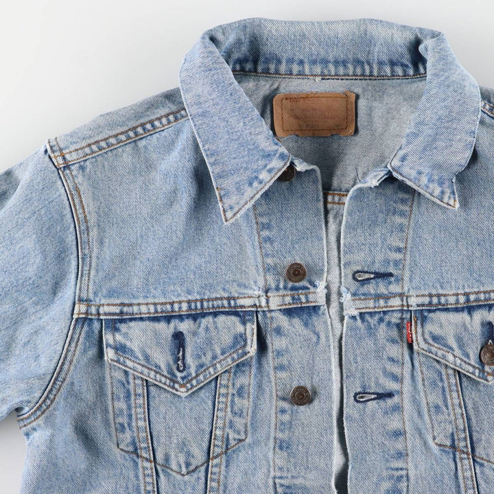 ~90'S Levi's denim jacket, denim jacket, made in the USA, men's size S, vintage cotton blue type Vintage Second Hand