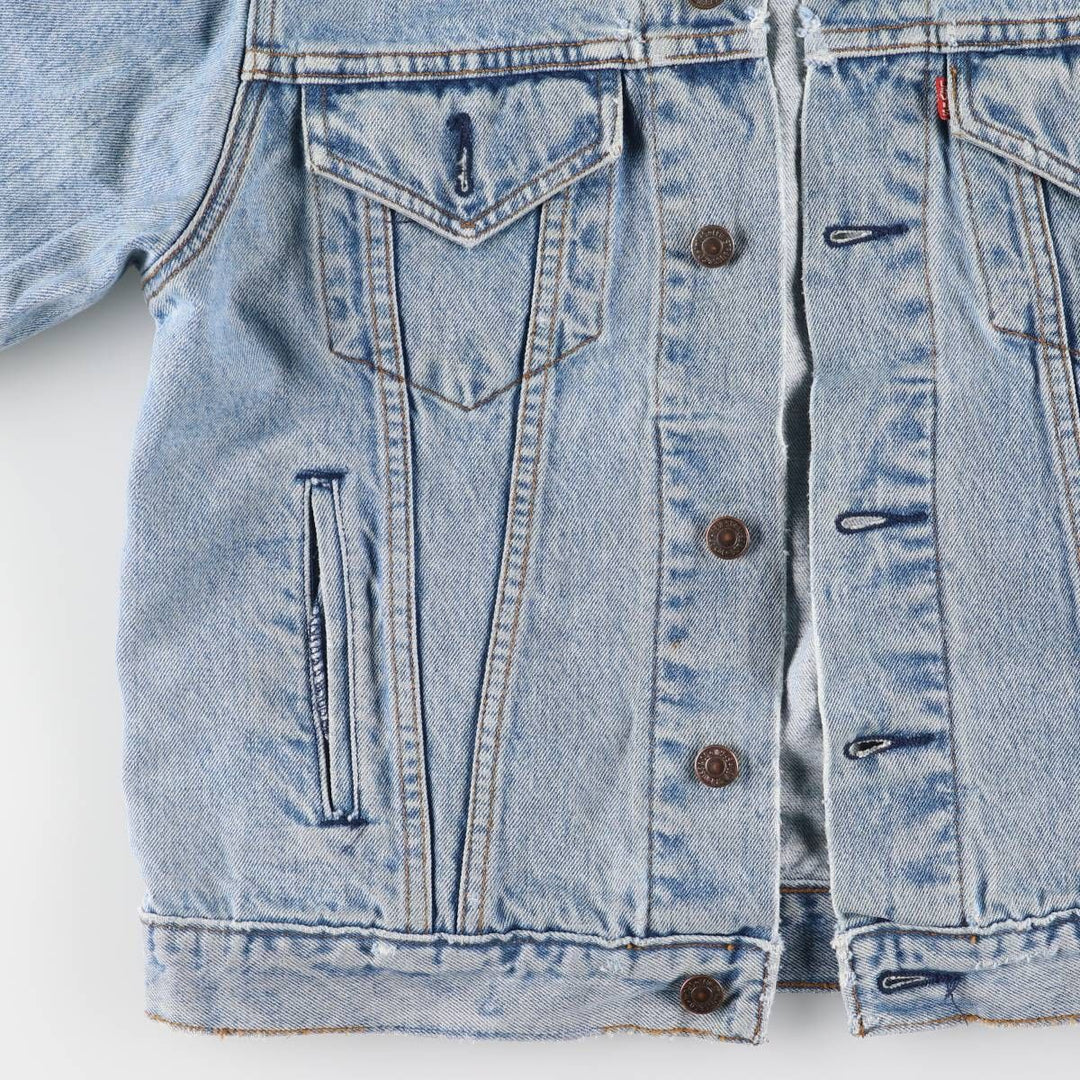 ~90'S Levi's denim jacket, denim jacket, made in the USA, men's size S, vintage cotton blue type Vintage Second Hand