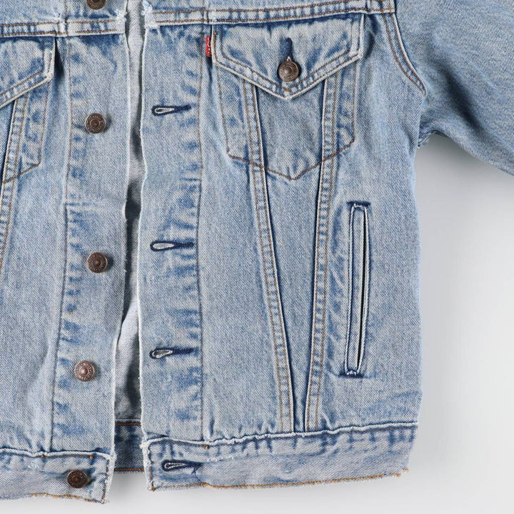 ~90'S Levi's denim jacket, denim jacket, made in the USA, men's size S, vintage cotton blue type Vintage Second Hand