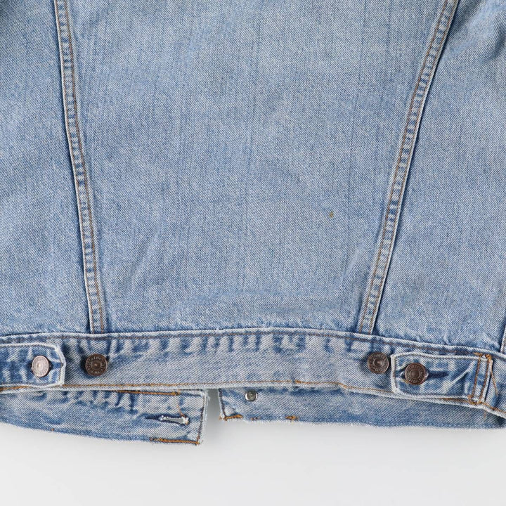 ~90'S Levi's denim jacket, denim jacket, made in the USA, men's size S, vintage cotton blue type Vintage Second Hand