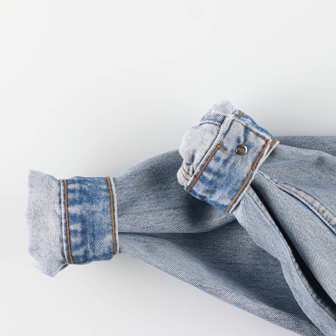 ~90'S Levi's denim jacket, denim jacket, made in the USA, men's size S, vintage cotton blue type Vintage Second Hand