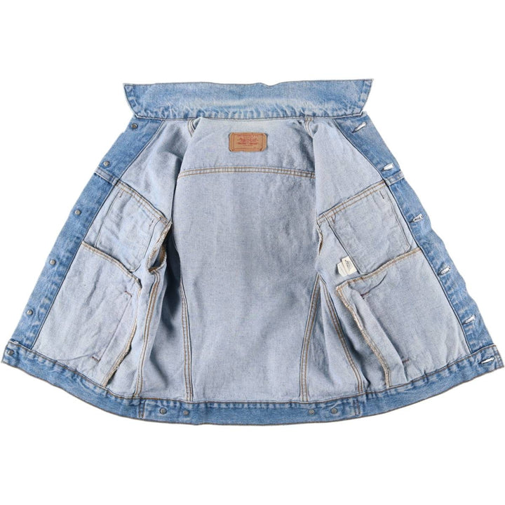 80'S Levi's 70506-0214 denim jacket, denim jacket, made in USA, men's size S, vintage cotton blue type Vintage Second Hand