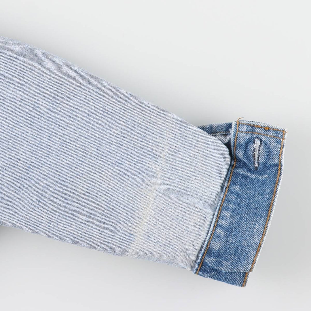 80'S Levi's 70506-0214 denim jacket, denim jacket, made in USA, men's size S, vintage cotton blue type Vintage Second Hand