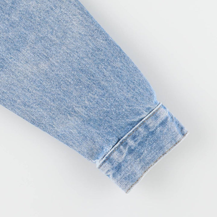 80'S Levi's 70506-0214 denim jacket, denim jacket, made in USA, men's size S, vintage cotton blue type Vintage Second Hand