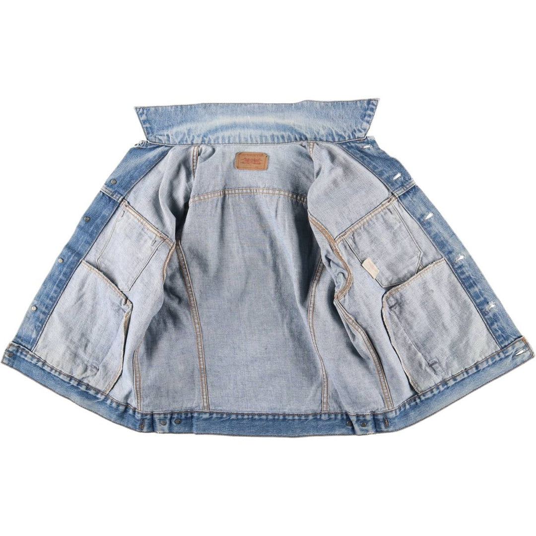 Vintage 80s-90'S Levi's 70506-0216 denim jacket, made in Canada, size L. cotton blue type Vintage Second Hand