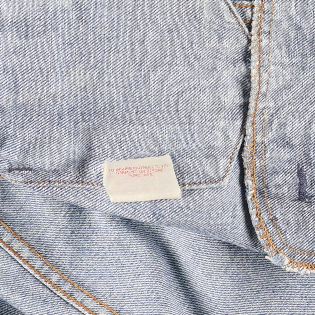 Vintage 80s-90'S Levi's 70506-0216 denim jacket, made in Canada, size L. cotton blue type Vintage Second Hand