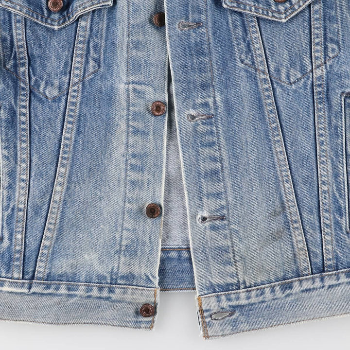 Vintage 80s-90'S Levi's 70506-0216 denim jacket, made in Canada, size L. cotton blue type Vintage Second Hand