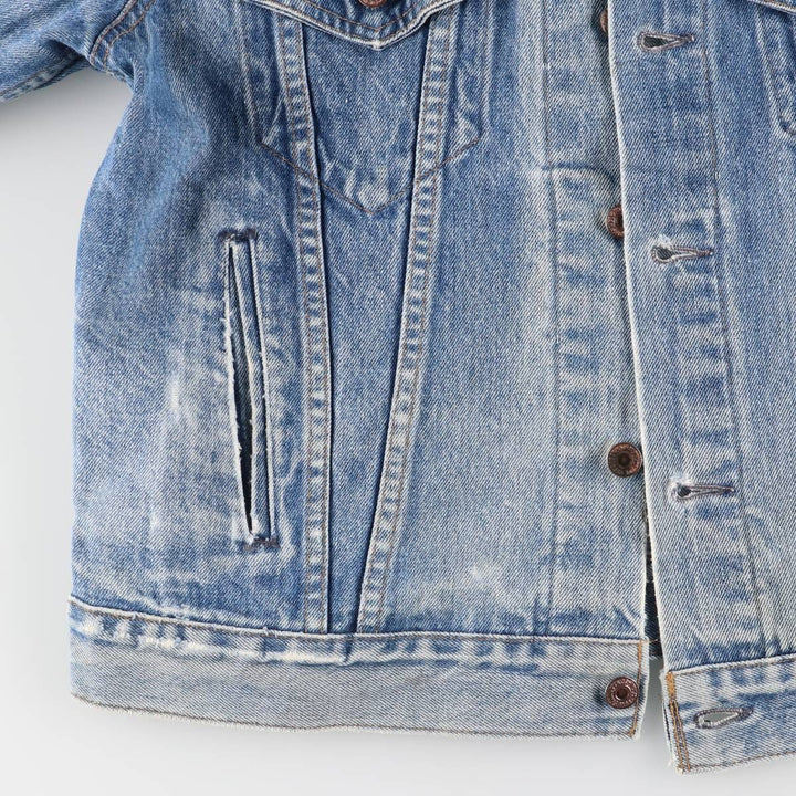 Vintage 80s-90'S Levi's 70506-0216 denim jacket, made in Canada, size L. cotton blue type Vintage Second Hand