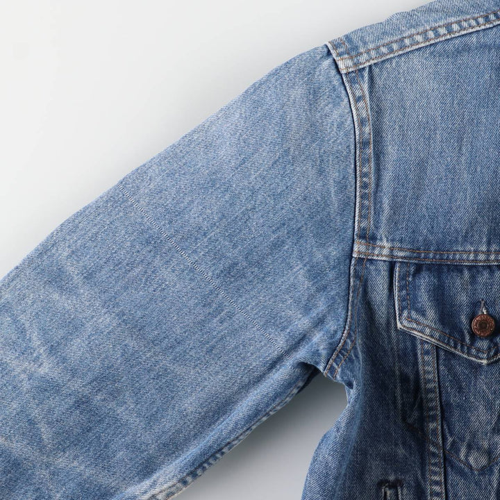 Vintage 80s-90'S Levi's 70506-0216 denim jacket, made in Canada, size L. cotton blue type Vintage Second Hand