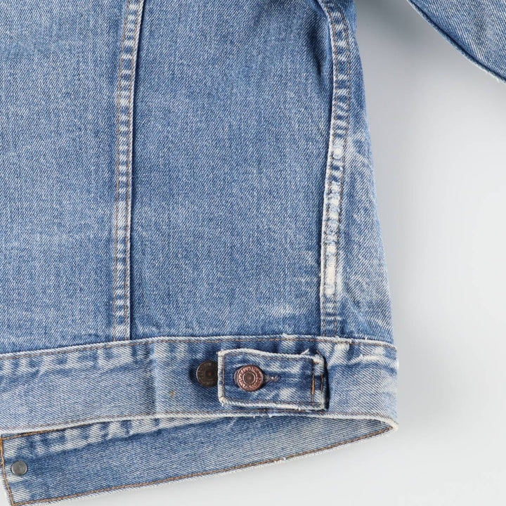 Vintage 80s-90'S Levi's 70506-0216 denim jacket, made in Canada, size L. cotton blue type Vintage Second Hand