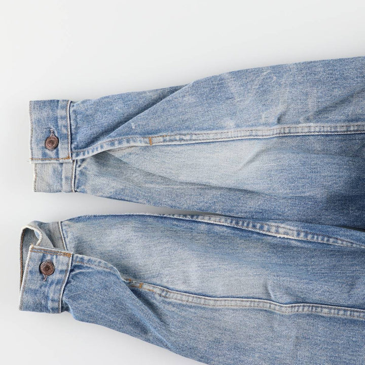Vintage 80s-90'S Levi's 70506-0216 denim jacket, made in Canada, size L. cotton blue type Vintage Second Hand