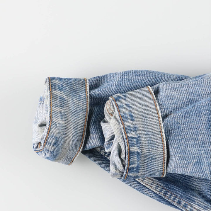 Vintage 80s-90'S Levi's 70506-0216 denim jacket, made in Canada, size L. cotton blue type Vintage Second Hand