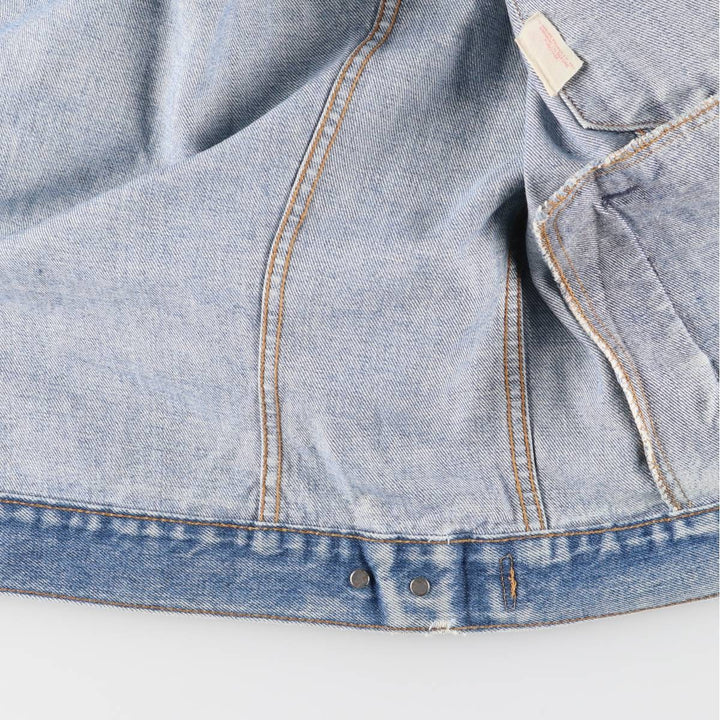 Vintage 80s-90'S Levi's 70506-0216 denim jacket, made in Canada, size L. cotton blue type Vintage Second Hand