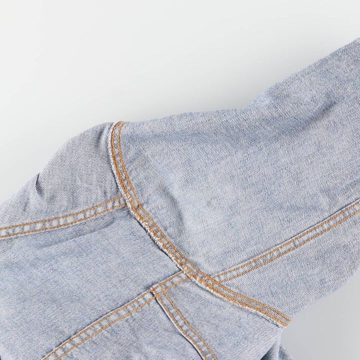 Vintage 80s-90'S Levi's 70506-0216 denim jacket, made in Canada, size L. cotton blue type Vintage Second Hand