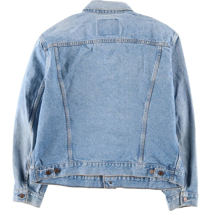 Vintage 80s-90'S Levi's 75505-0212 Orange Tab Denim Jacket, Made in Canada, Men's Size L cotton blue type Vintage Second Hand