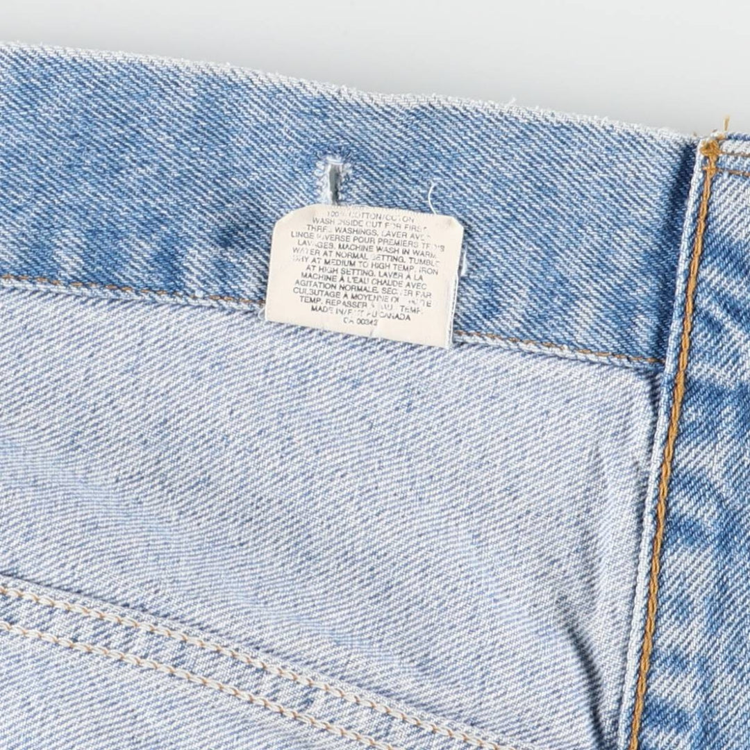 Vintage 80s-90'S Levi's 75505-0212 Orange Tab Denim Jacket, Made in Canada, Men's Size L cotton blue type Vintage Second Hand