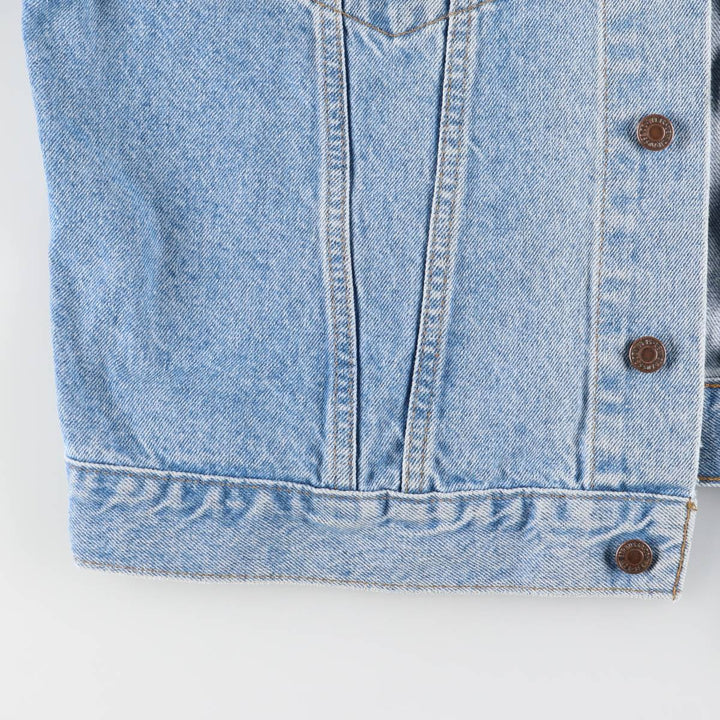Vintage 80s-90'S Levi's 75505-0212 Orange Tab Denim Jacket, Made in Canada, Men's Size L cotton blue type Vintage Second Hand