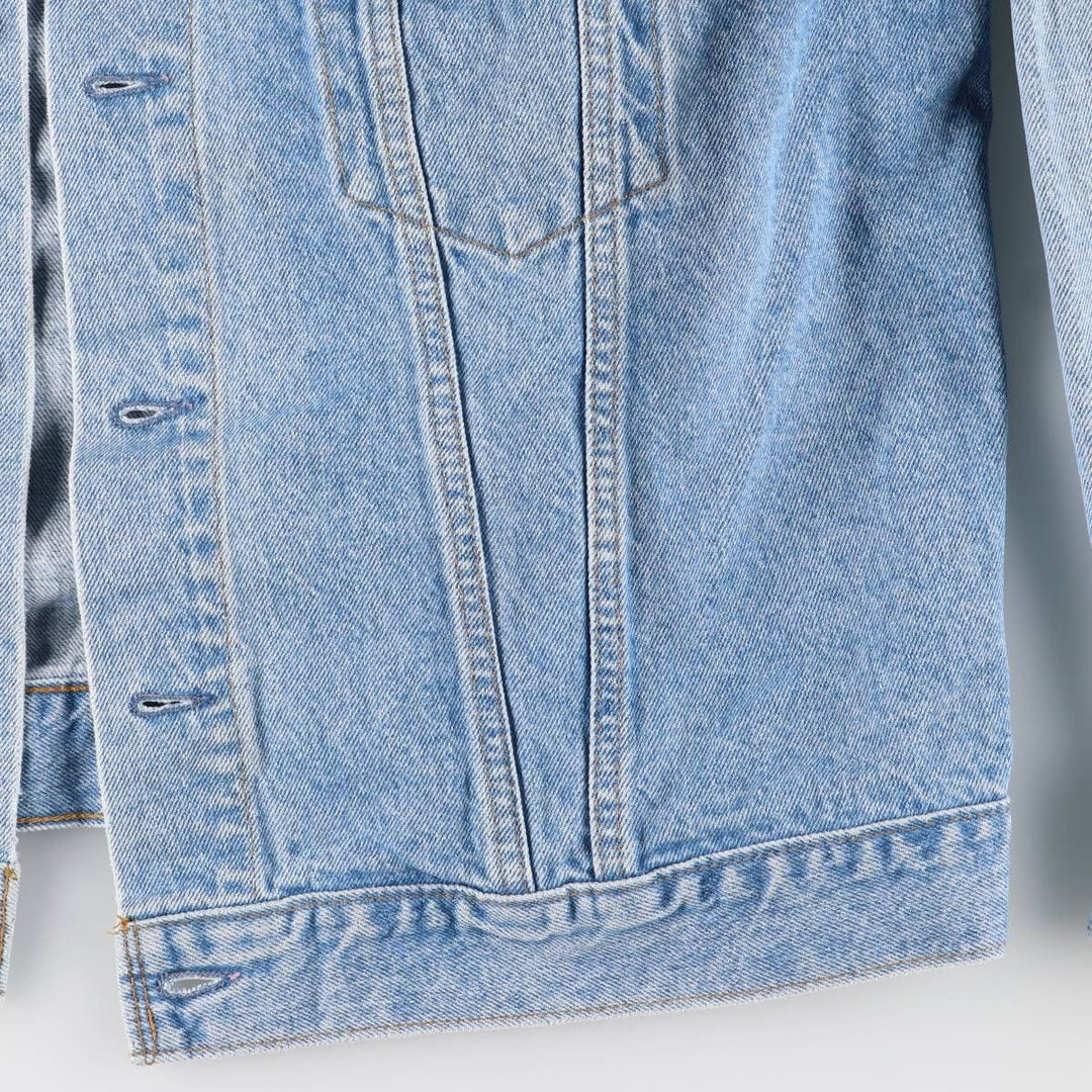 Vintage 80s-90'S Levi's 75505-0212 Orange Tab Denim Jacket, Made in Canada, Men's Size L cotton blue type Vintage Second Hand