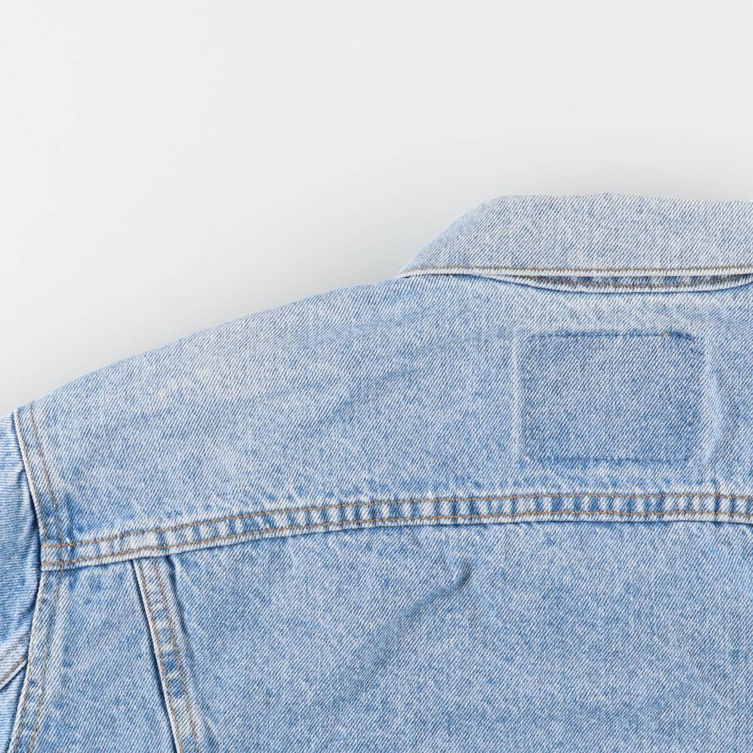 Vintage 80s-90'S Levi's 75505-0212 Orange Tab Denim Jacket, Made in Canada, Men's Size L cotton blue type Vintage Second Hand