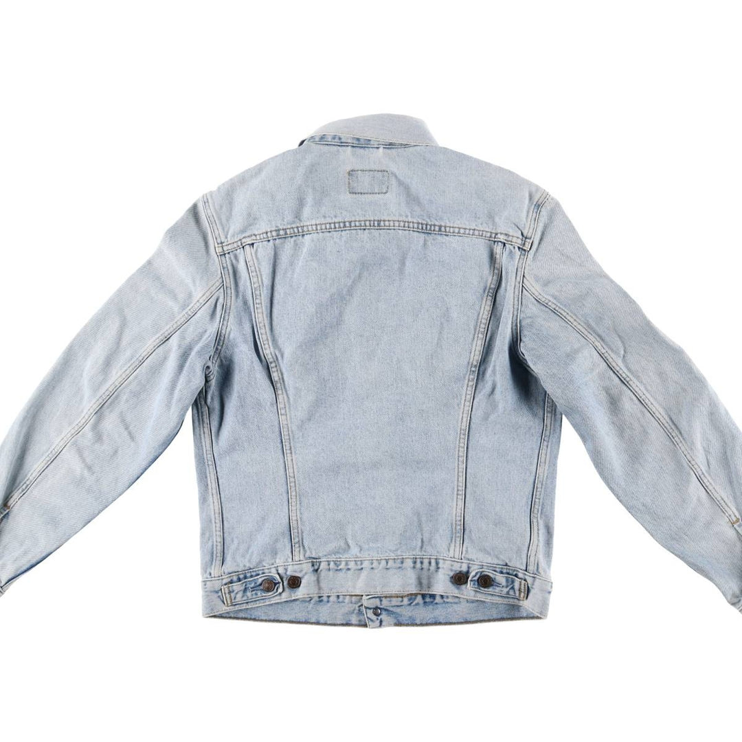 90'S Levi's 70500-0283 Lightweight Denim Jacket, Vintage cotton blue type Vintage Second Hand