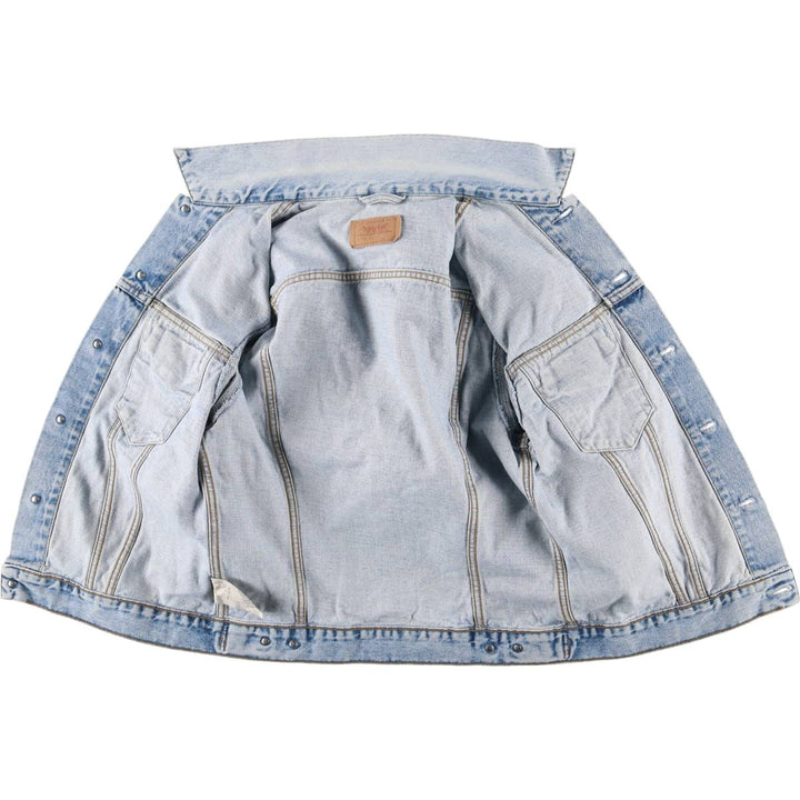 90'S Levi's 70500-0283 Lightweight Denim Jacket, Vintage cotton blue type Vintage Second Hand