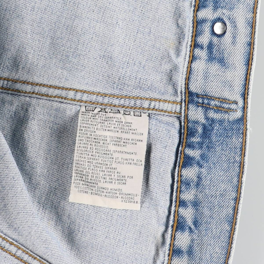 90'S Levi's 70500-0283 Lightweight Denim Jacket, Vintage cotton blue type Vintage Second Hand