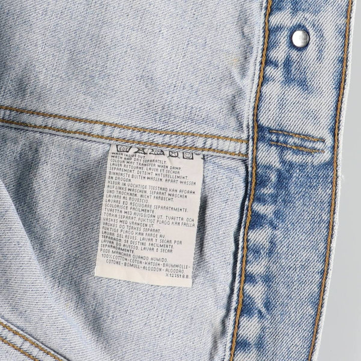 90'S Levi's 70500-0283 Lightweight Denim Jacket, Vintage cotton blue type Vintage Second Hand