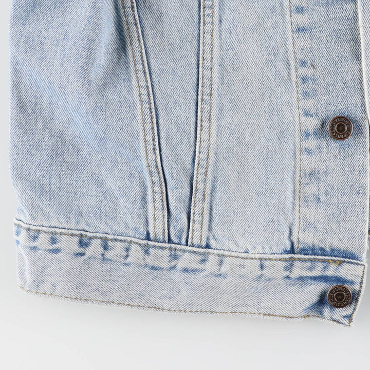 90'S Levi's 70500-0283 Lightweight Denim Jacket, Vintage cotton blue type Vintage Second Hand