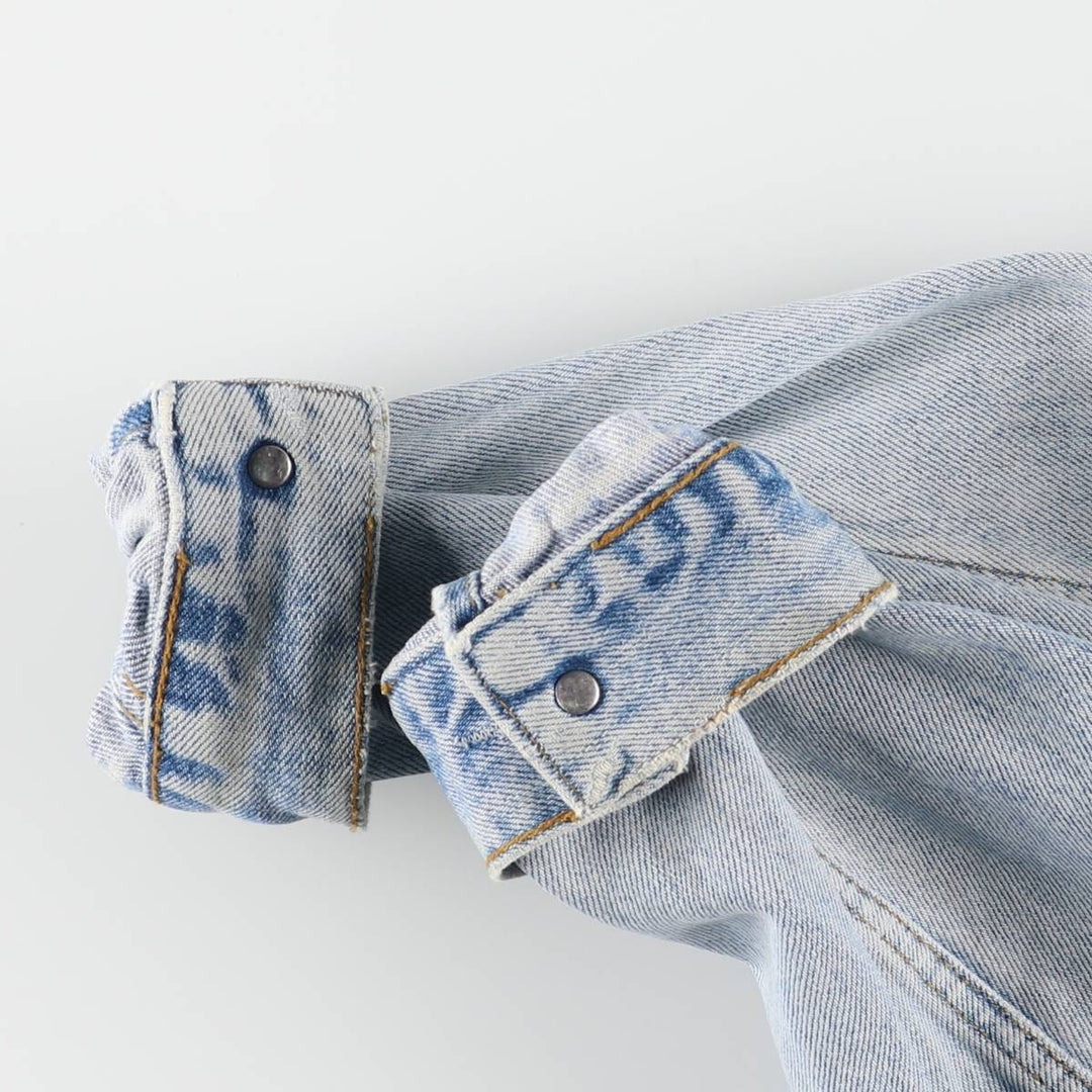 90'S Levi's 70500-0283 Lightweight Denim Jacket, Vintage cotton blue type Vintage Second Hand