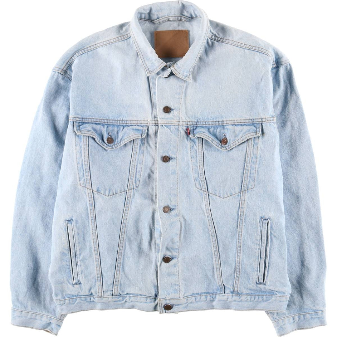 Vintage 80s-90'S Levi's 75525-4834 denim jacket, made in Canada, size XL. cotton blue type Vintage Second Hand