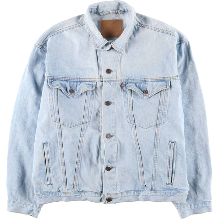 Vintage 80s-90'S Levi's 75525-4834 denim jacket, made in Canada, size XL. cotton blue type Vintage Second Hand