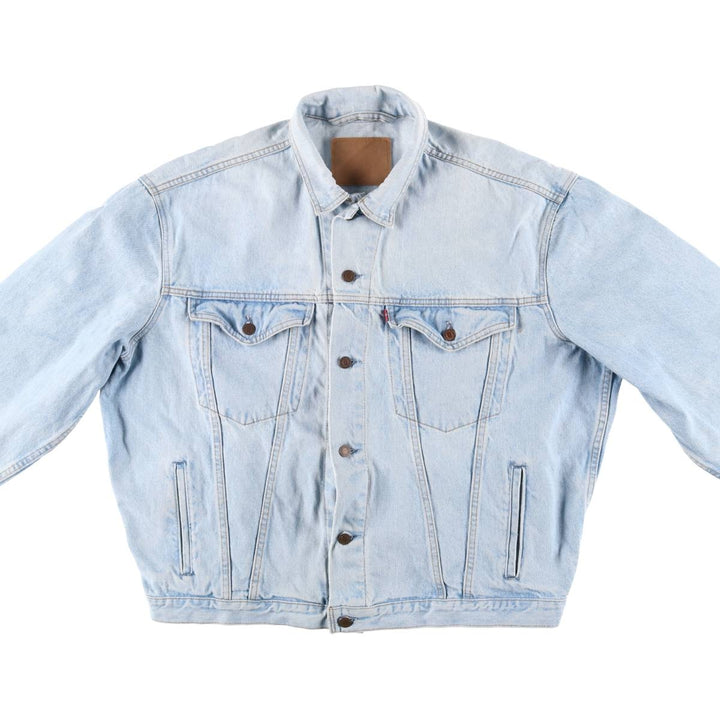 Vintage 80s-90'S Levi's 75525-4834 denim jacket, made in Canada, size XL. cotton blue type Vintage Second Hand