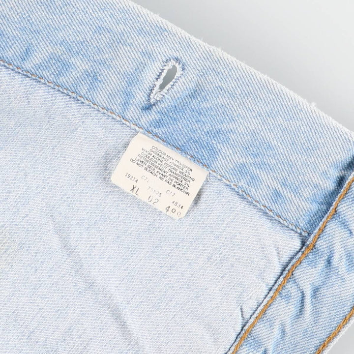 Vintage 80s-90'S Levi's 75525-4834 denim jacket, made in Canada, size XL. cotton blue type Vintage Second Hand