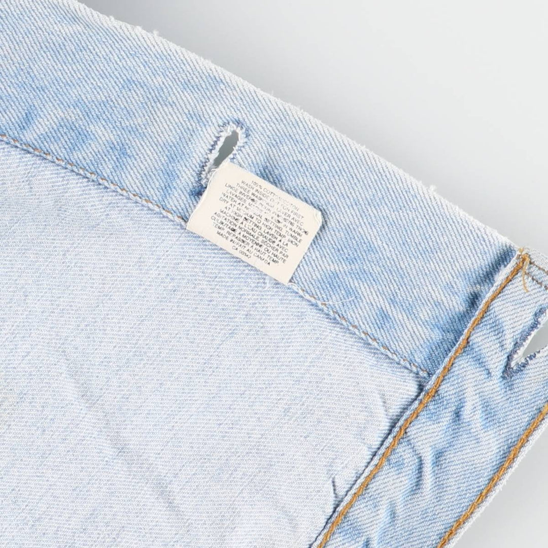 Vintage 80s-90'S Levi's 75525-4834 denim jacket, made in Canada, size XL. cotton blue type Vintage Second Hand