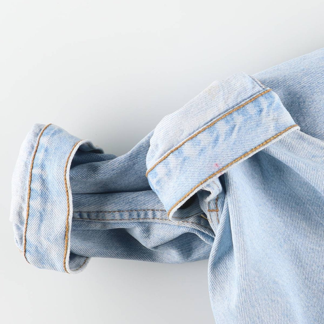 Vintage 80s-90'S Levi's 75525-4834 denim jacket, made in Canada, size XL. cotton blue type Vintage Second Hand