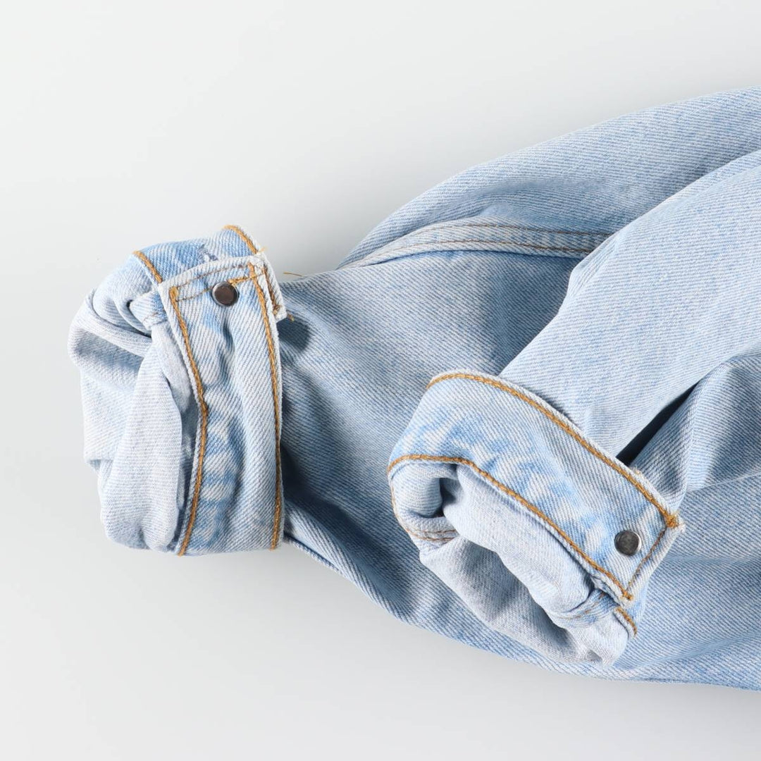 Vintage 80s-90'S Levi's 75525-4834 denim jacket, made in Canada, size XL. cotton blue type Vintage Second Hand