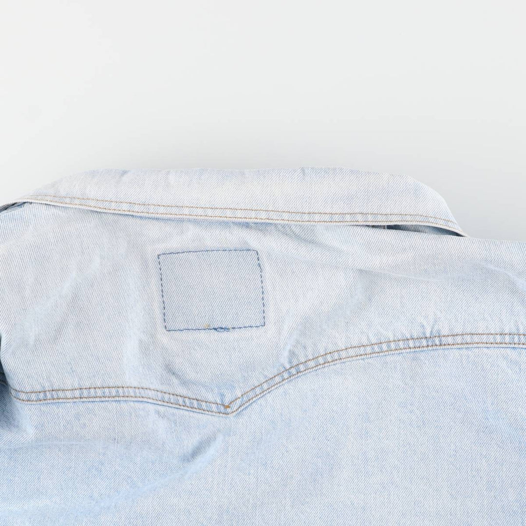 Vintage 80s-90'S Levi's 75525-4834 denim jacket, made in Canada, size XL. cotton blue type Vintage Second Hand