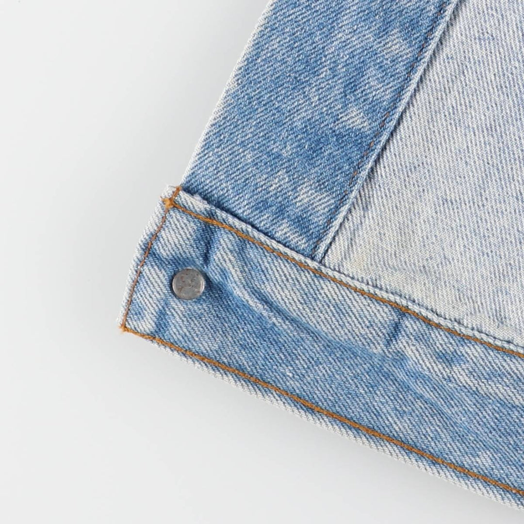 80'S Levi's 70506-0214 denim jacket, denim jacket, made in USA, men's size M, vintage unclear blue type Vintage Second Hand