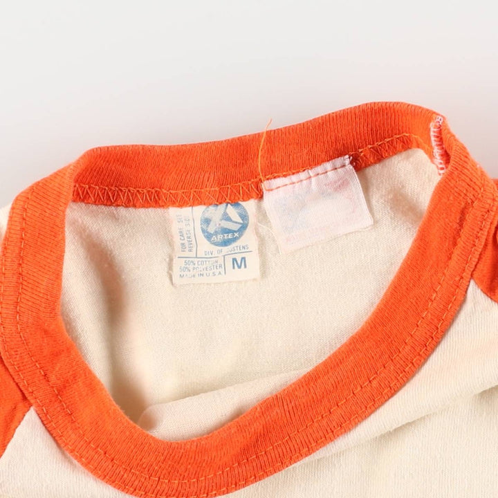 Vintage 1970'S Artex Snoopy San Francisco Giants character print long-sleeved T-shirt, women's size M cotton ivory Vintage Second Hand