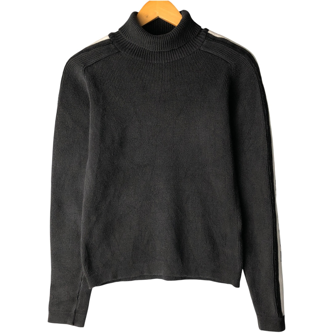 Harley-Davidson Women's XS Turtleneck Cotton Knit Sweater cotton Charcoal Vintage Second Hand