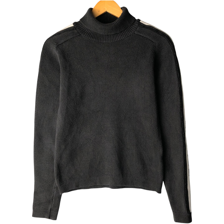 Harley-Davidson Women's XS Turtleneck Cotton Knit Sweater cotton Charcoal Vintage Second Hand